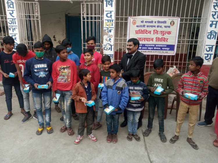 पटना के दानापुर स्थित मध्यानंद अनाथालय के 24 बच्चों को अब प्रतिदिन सुबह का नाश्ता उपलब्ध हो सकेगा।