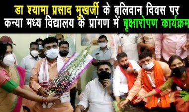 बृक्षारोपण पखवारा के तहत मीठापुर स्थित मध्य विद्यालय के प्रांगण में बृक्षारोपण कार्यक्रम का आयोजन |