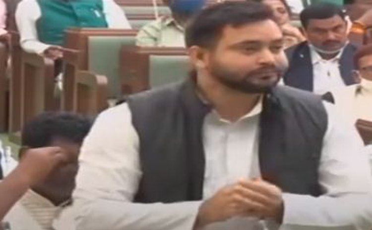 राजद व अन्य विपक्षी विधायक बिहार विधानसभा में किया हंगामा
