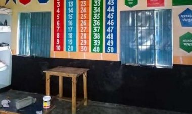 अब प्ले स्कूल की तरह दिख रहे आंगनबाड़ी