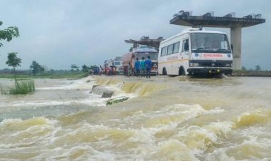 बिहार में गंगा नदी खतरे के निशान से ऊपर,  पटना से बक्सर तक जलप्रलय के हालात