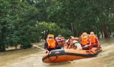 बिहार में बाढ़ का कहर, केंद्रीय जल आयोग ने दो स्टेशन पर जारी किया रेड अलर्ट