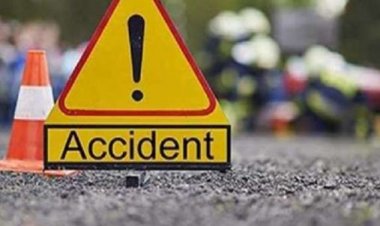 मुजफ्फरपुर में पिकअप वैन व पुलिस की गश्ती वाहन में टक्कर, जवान समेत दो की मौत