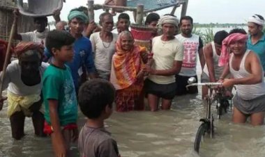 गोपालगंज में बाढ़ की स्थिति हुई गंभीर, 5 नए गांवों में फैला गंडक नदी का पानी