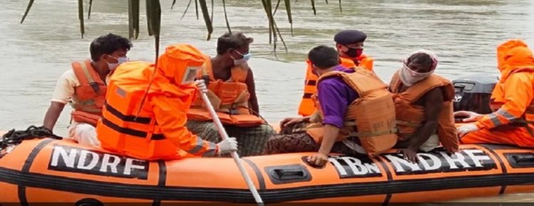 बिहार की नदियों के जलस्तर में हुई वृद्धि, अलर्ट मोड में NDRF की 17 टीमें