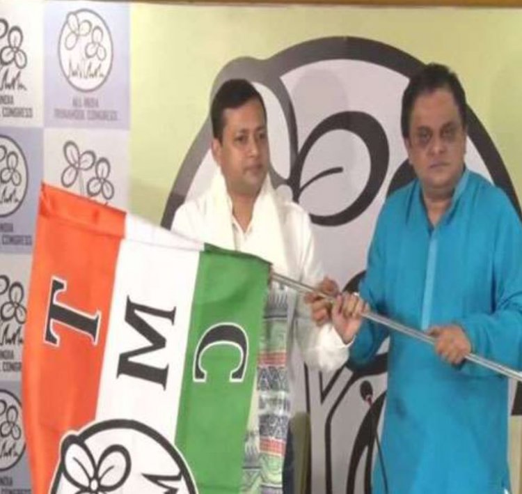 बंगाल में भाजपा को बड़ा झटका, विधायक तन्मय घोष टीएमसी में शामिल