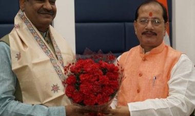 बिहार विधानसभा अध्यक्ष ने लोकसभा अध्यक्ष ओम बिड़ला से शिष्टाचार भेंट की