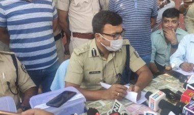 पटना : एग्जिबिशन रोड लूट काण्ड का पुलिस ने खुलासा किया
