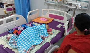 10 दिनों में 58 बच्चे भर्ती, 8 की मौत, स्वास्थ्य मंत्री ने लिया PMCH का जायजा