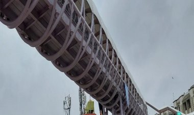 पटना में बना बिहार का पहला लिफ्ट वाला फुट ओवरब्रिज