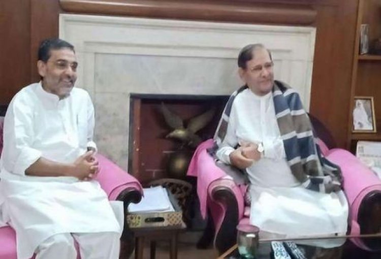 जदयू में हो सकती है शरद यादव की वापसी, कुशवाहा से मुलाकात के बाद अटकलें तेज