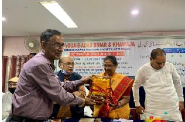अजय नारायण शर्मा, राकेश कुमार तिवारी और संजय सिंह हुए सम्मानित