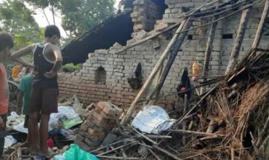 बिहार: अपने ही घर में दफन हो गये तीन लोग, मृतकों में दो महिलाएं और एक बच्ची
