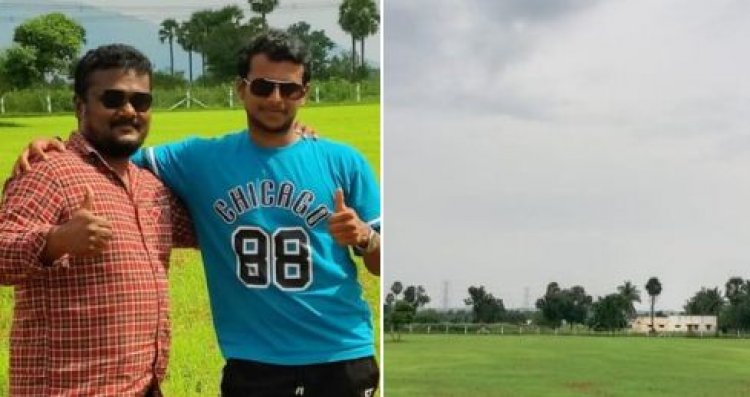 भारतीय खिलाड़ी टी नटराजन गाँव में बना रहे प्लेग्राउंड, ट्वीट करते हुए दी जानकारी