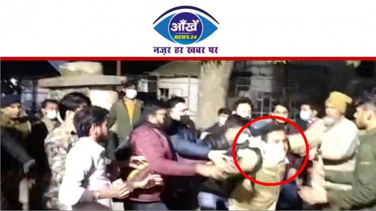 पत्रकार पर डॉक्टरों का हमला, स्टोरी कवर करने गए पत्रकार का सिर फोड़ा