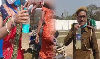 मुख्यमंत्री की सभा में पीने के पानी की व्यवस्था देखकर आप रह जाएंगे दंग