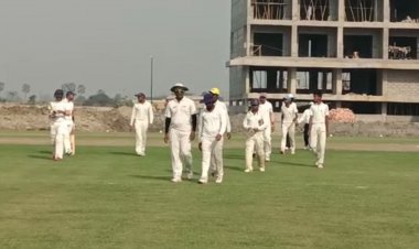 पूर्णिया में खेला गया अंतर जिला क्रिकेट टूर्नामेंट