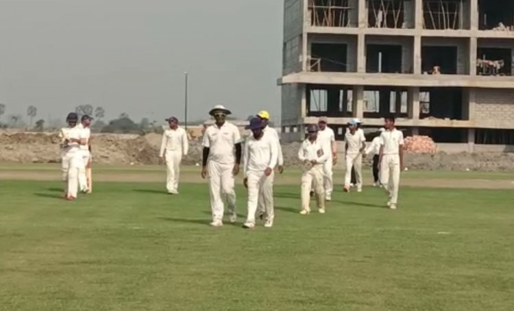 पूर्णिया में खेला गया अंतर जिला क्रिकेट टूर्नामेंट