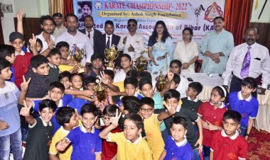 जीनियस फ्यूचर पब्लिक स्कूल ने जीता अशोक सिंह मेमोरियल अंतर स्कूल कराटे प्रतियोगिता का ओवरआल खिताब
