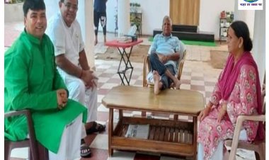 MLC सच्चिदानंद राय ने लालू-राबड़ी से की मुलाकात, ताजा राजनीतिक हालात पर चर्चा
