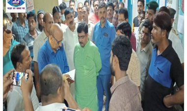 जिला प्रभारी मंत्री आलोक रंजन ने सदर अस्पताल का किया औचक निरीक्षण, सीएस को दी सख्त हिदायत