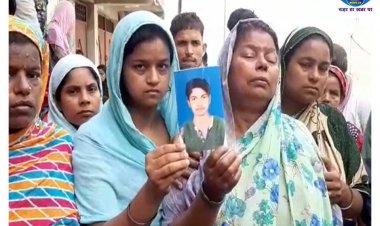 पटनासिटी के आलमगंज थाना क्षेत्र में दो युवकों की बरामदगी को लेकर किया सड़क जाम 