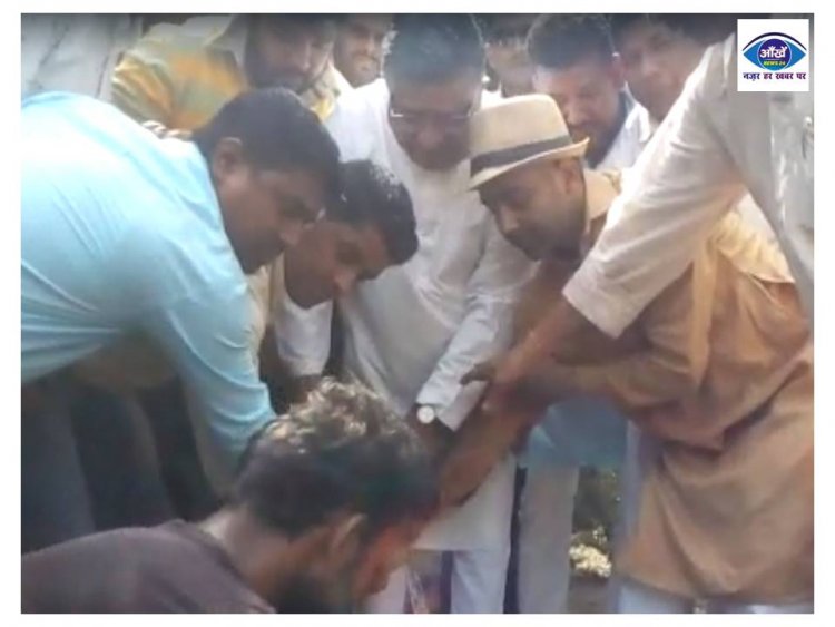 विश्व पर्यावरण दिवस के अवसर पर सांसद रविशंकर प्रसाद ने राजधानी पटना के कृष्णा पार्क में वृक्षारोपण किया