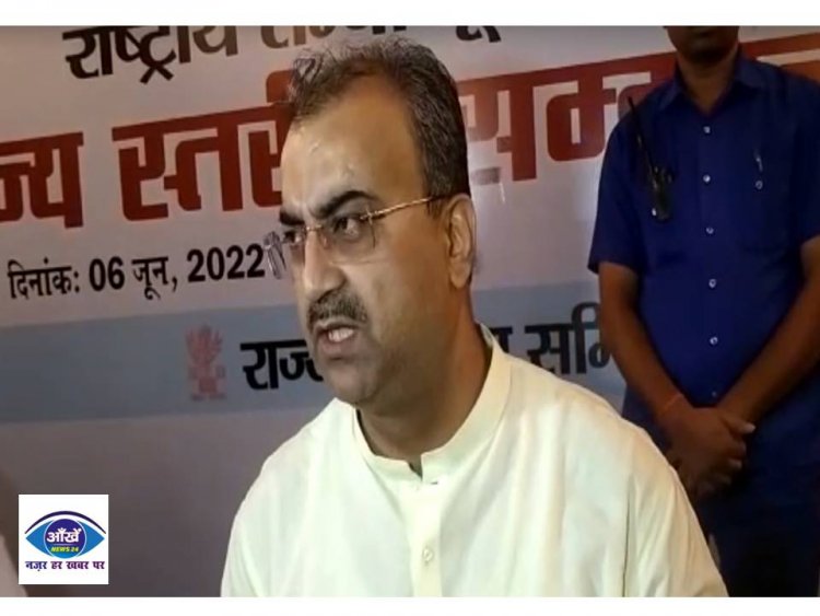 एमएलसी चुनाव को लेकर मंगल पांडेय ने राजद पर बोला हमला 