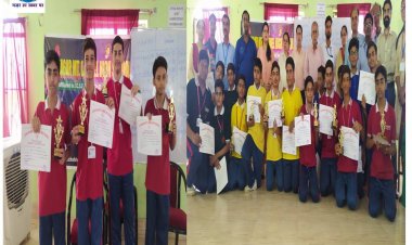 लोहिया नगर माउंट कार्मेल हाई स्कूल में इंटर हाउस क्विज प्रतियोगिता का हुआ आयोजन, फैराडे हाउस बना विजेता