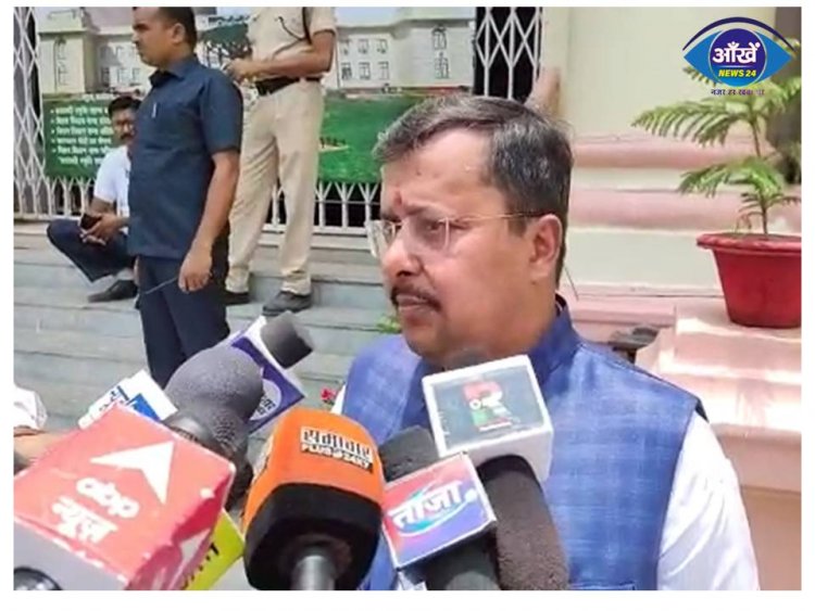 राष्ट्रपति चुनाव के मतदान करने के बाद मंत्री नितिन नवीन ने कहा देश के लिए आज गौरव की बात है 