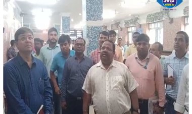 मालदा रेल मंडल के डीआरएम ने भागलपुर रेलवे स्टेशन का किया निरीक्षण