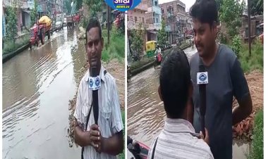 फुलवारीशरीफ एनएच 98 पर जलजमाव से परेशान आम जनता ने क्या कहा सुनिए 