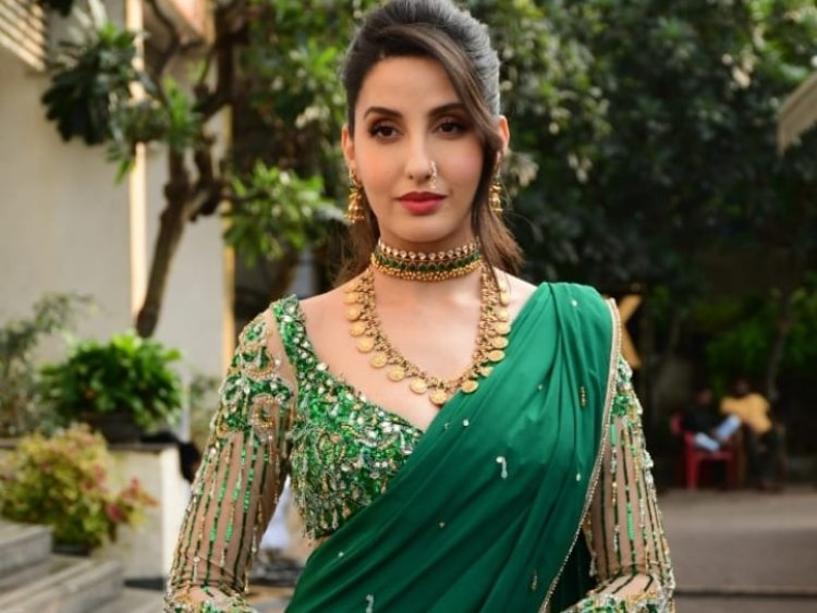 नोरा फतेही मराठी लुक में फिर से बेपनाह ढा दी है कयामत और कहर,  इंस्टाग्राम अकाउंट पर नोरा फतेही का एक फोटो और  वीडियो शेयर किया। .