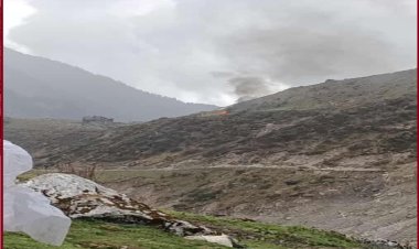 उत्तराखंड में हेलीकाप्टर क्रश , खराब मौसम के वजह से हुआ हादसा ...