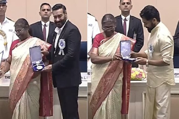 68वें नेशनल फिल्म अवॉर्ड्स समारोह में अभिनेता साउथ मूवी सुपरस्टार  सूर्या   और बॉलीवुड अभिनेता अजय देवगन  को भी सम्मानित किया जायेगा ...
