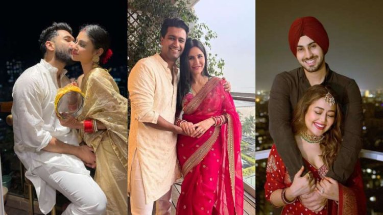 बॉलीवुड इंडस्ट्री सेलेब्स करवा चौथ के मौके पर अपने प्रशंसकों को शुभकामनाएं देने के लिए अपने सोशल मीडिया का सहारा लिया...