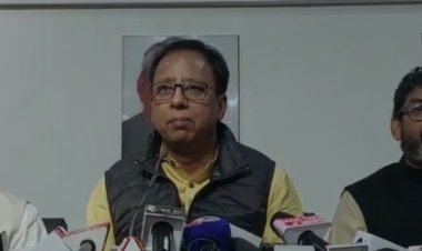 बीजेपी प्रदेश अध्यक्ष संजय जयसवाल का प्रेस कॉन्फ्रेंस