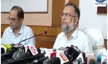 बिहार के मुख्य सचिव आमिर सुबहानी की प्रेस वार्ता