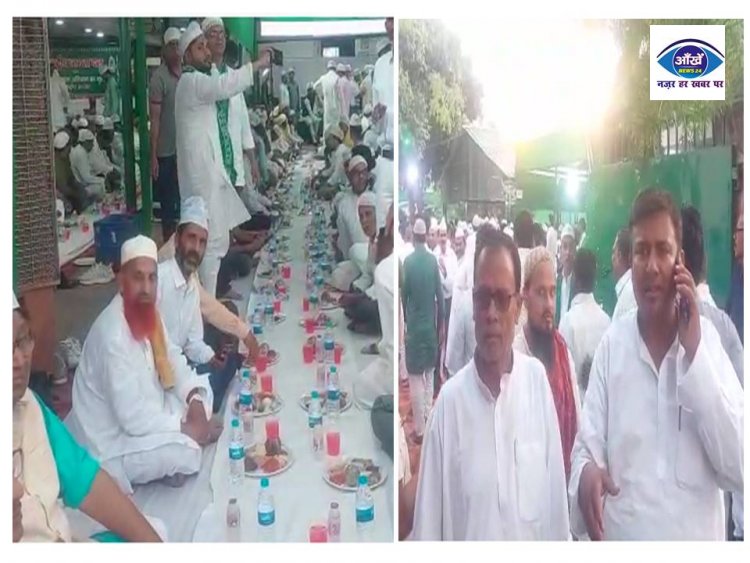 राबड़ी आवास में इफ्तार पार्टी सीएम नीतीश कुमार हुए शामिल