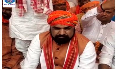 बीजेपी का सासाराम में महाधरना, सीएम नीतीश को दे दी चुनौती 