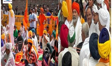 जंतर-मंतर पर किसानों का जमावड़ा, पहलवानों के दंगल में राकेश टिकैत भी पहुंचे