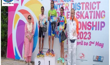 रोलर स्केटिंग में बिहार की बेटी राधा कुमारी ने अकेले तीन पदक झटके