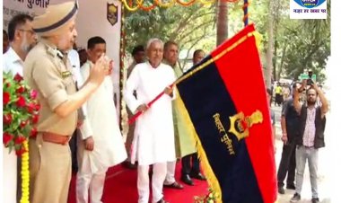 पुलिसिंग व्यवस्था को सुदृढ़ करने के उद्देश्य से राज्य के पुलिस थानों एवं इकाइयों के लिए 576 पुलिस वाहनों का सीएम नीतीश ने किया लोकार्पण