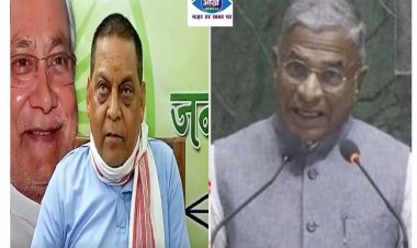 पीएम मोदी संग दिखे हरिवंश तो जेडीयू हो गई आगबबूला, नीरज कुमार बोले- लेखनी और जमीर बेच दी