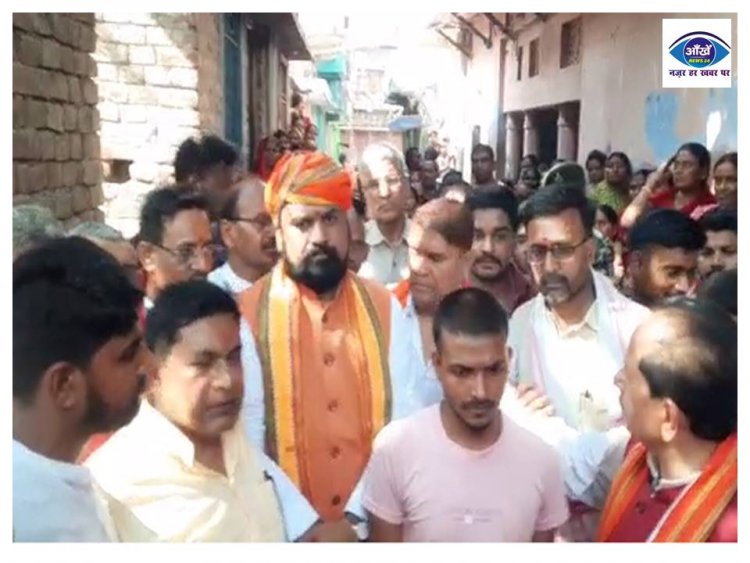सम्राट चौधरी और नेता प्रतिपक्ष विजय कुमार सिन्हा पहुंचे बिहार शरीफ