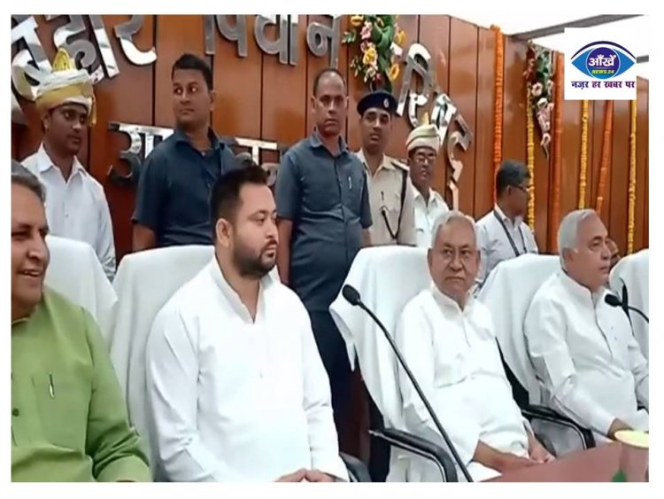 विधान परिषद के चारों नवनिर्वाचित सदस्यों ने ली शपथ, CM और डिप्टी सीएम मौजूद