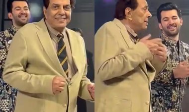 Dharmendra ने पोते करण देओल की संगीत सेरेमनी में किया डांस, वीडियो हुआ वायरल