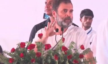 पटना पहुंचे राहुल गाँधी ने दिया बड़ा बयान कहा देश में दो विचार धारा की लड़ाई है
