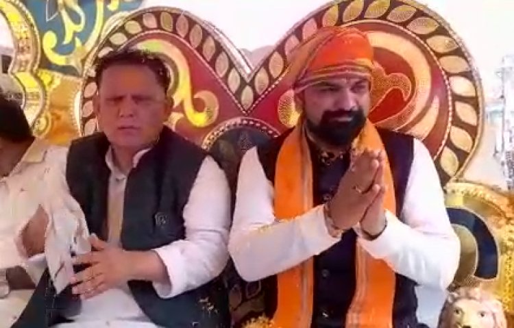 मुंगेर में कार्यकरतो के द्वारा सम्राट चौधरी का हुआ ज़ोरदार स्वागत