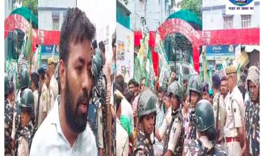 पटना में कॉलेज प्रशासन पर छात्रों ने लगाया गंभीर आरोप, अपनी माँगो पर अड़े छात्र 